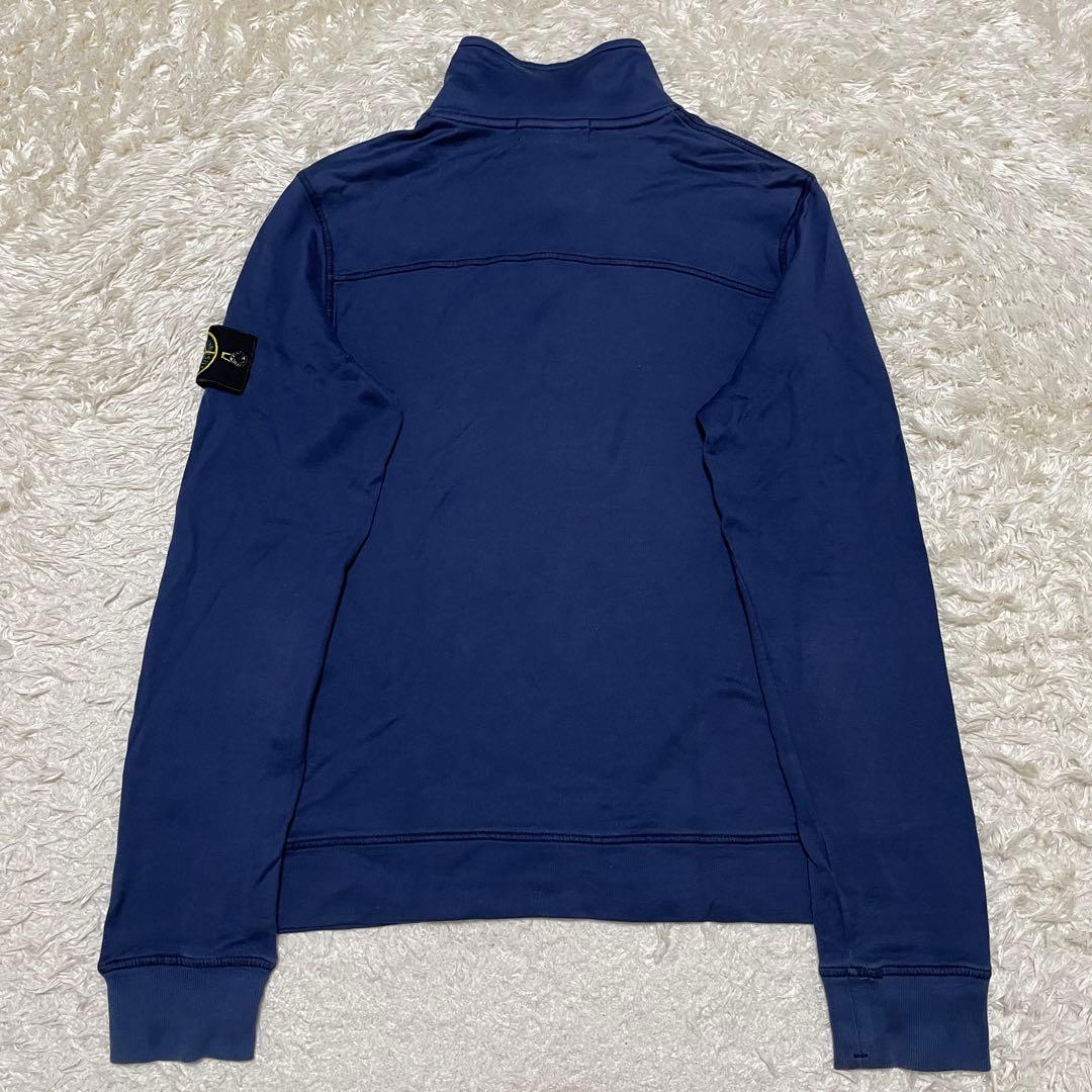 STONE  ハーフジップ　ボタン　スウェットシャツ　Sサイズ