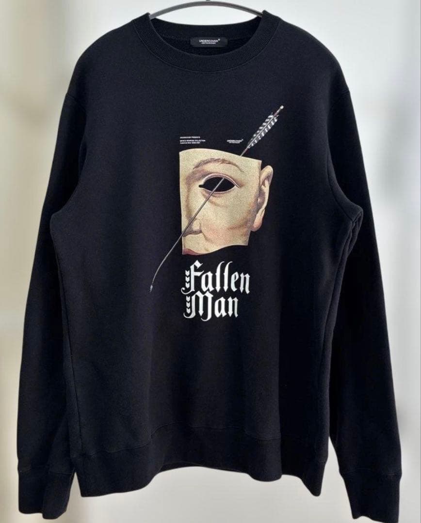 UNDERCOVER Fallen Man ブラックスウェット Lサイズ