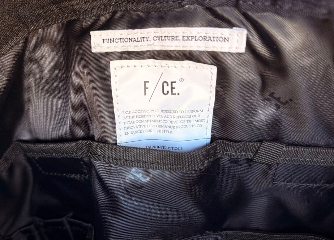 F/CE. RECYCLE TWILL 3WAY ヘルメットバッグ