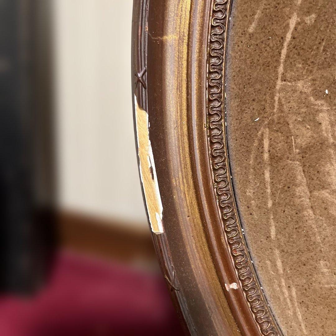 お宝　希少インコレイストーン彫刻 円形プレート　アンティーク値下げ可能