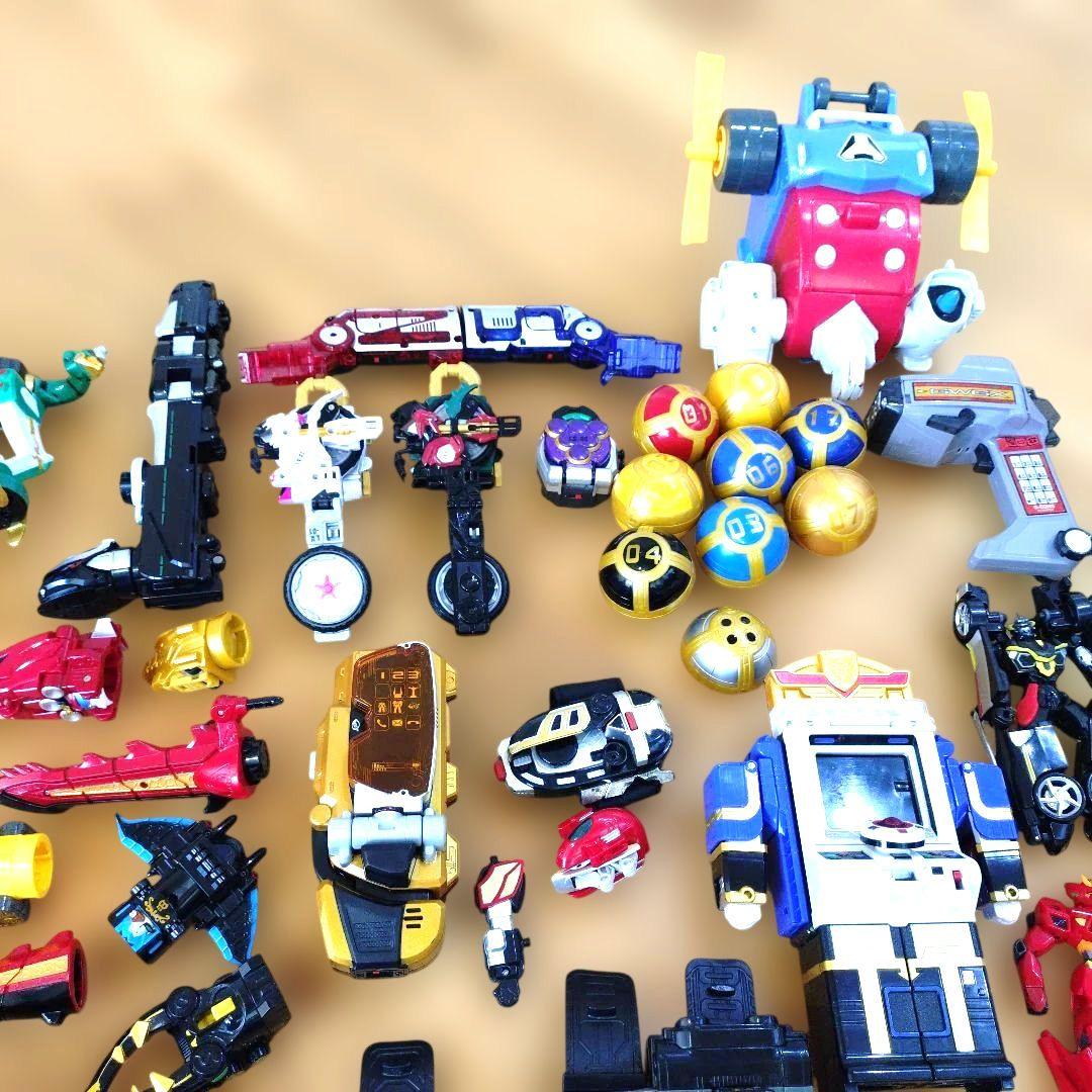 戦隊ヒーローおもちゃセットまとめ売り