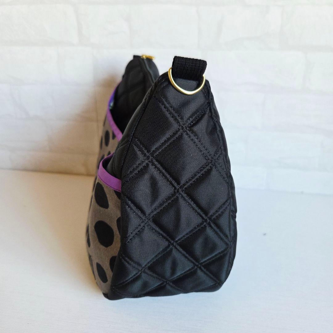 JUNE①　巾着リュック　エチノ×ナイロンキルト　ハンドメイド