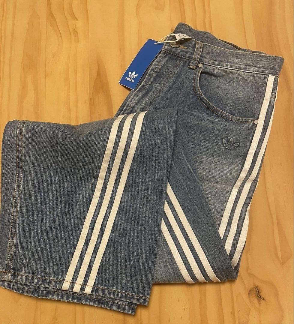 32新品】Adileniumシーズン3 ルーズフィット デニムパンツ インディゴ