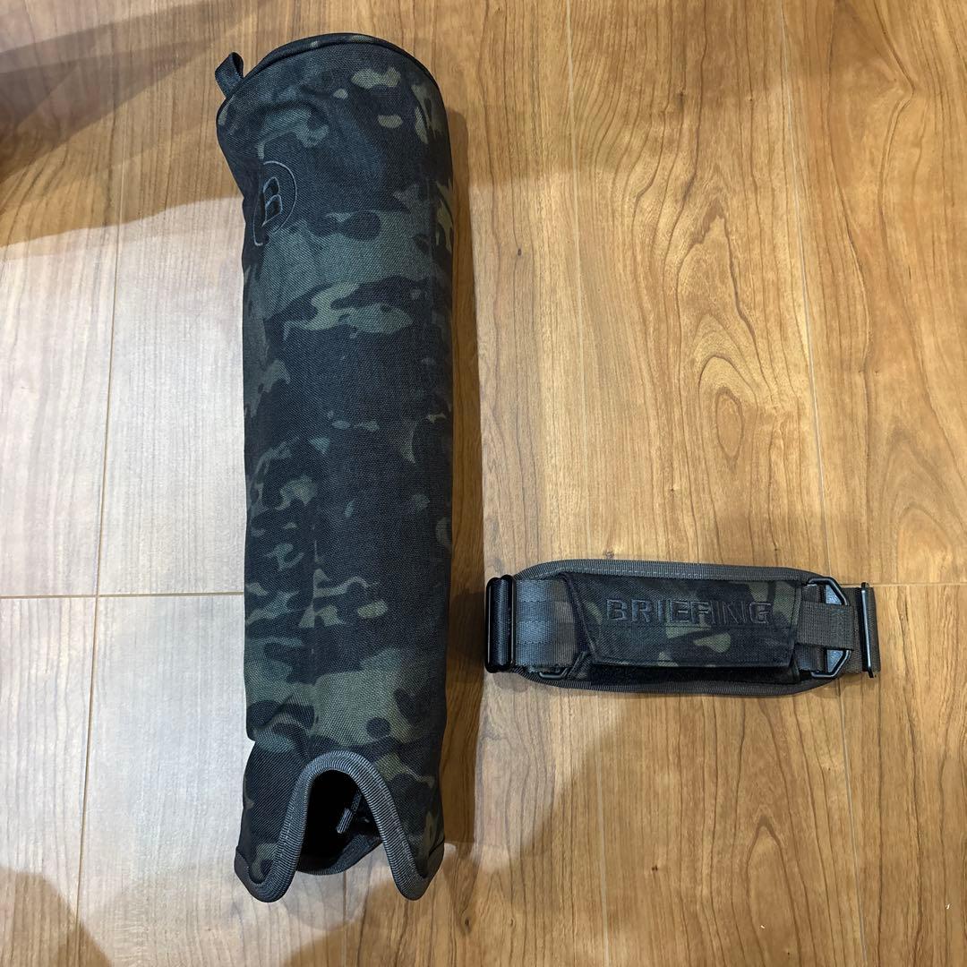 BRIEFING セルフスタンドキャディバッグ　カモフラ迷彩柄