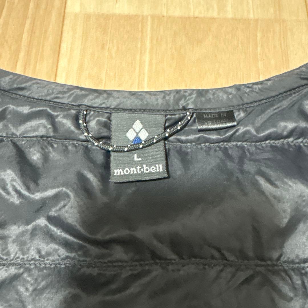 モンベル mont-bell スペリオダウン ラウンドネックジャケット　ブラック