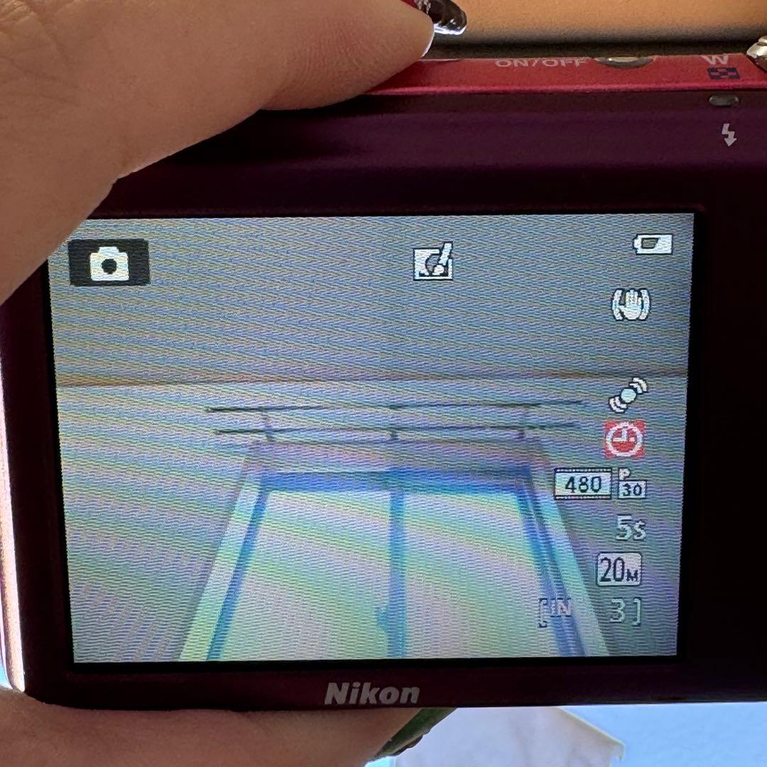 実写美【動作確認済】Nikon COOLPIX S3500 ピンク