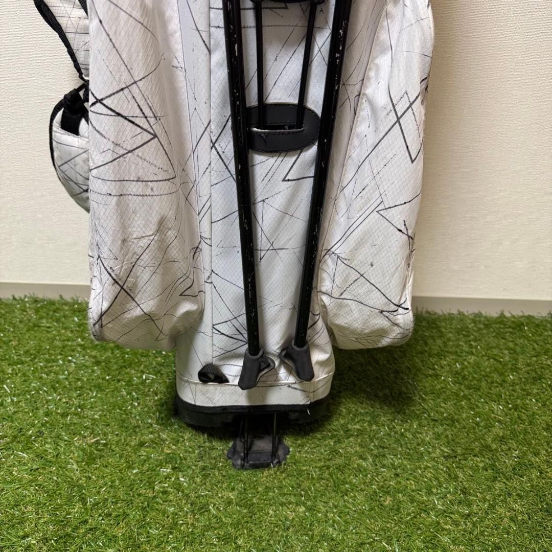 OAKLEY オークリー スタンド式 キャディバッグ ゴルフバック ホワイト