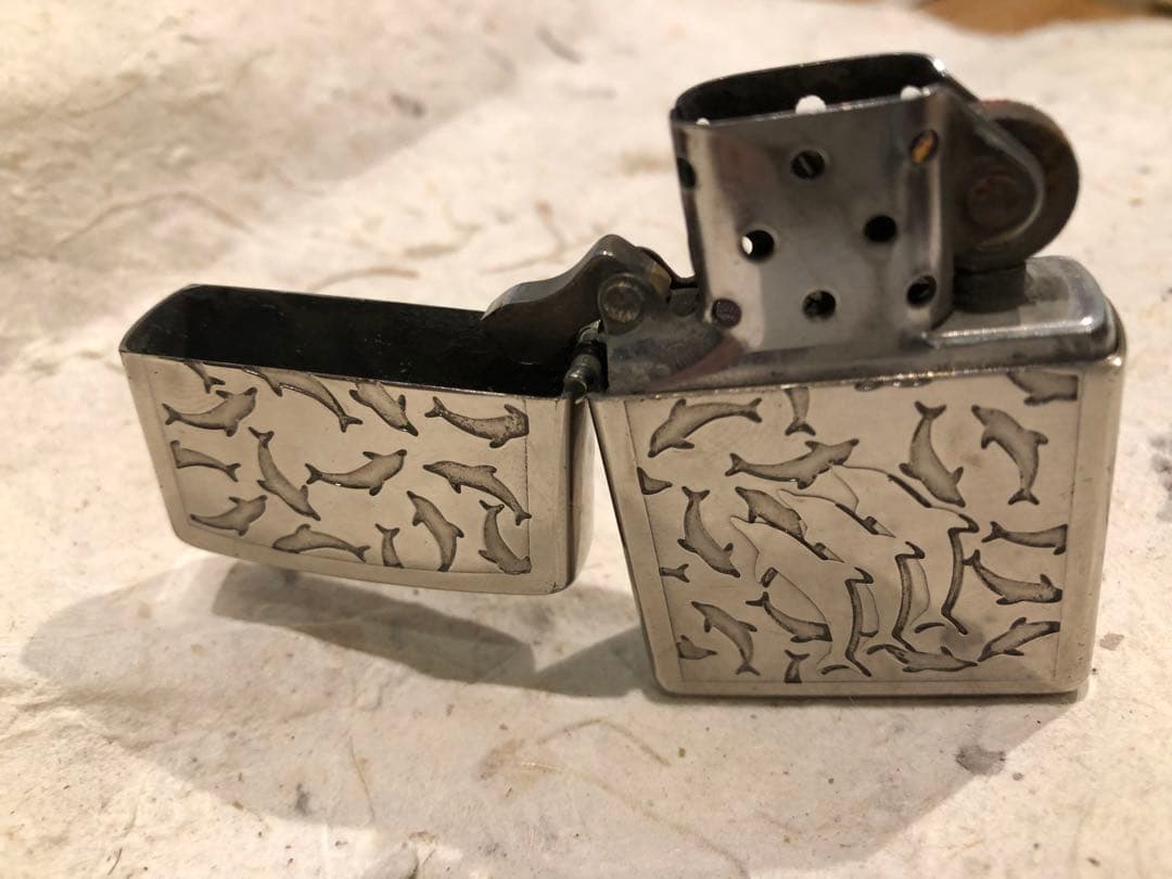 シルバー(銀製)　ジッポーライター