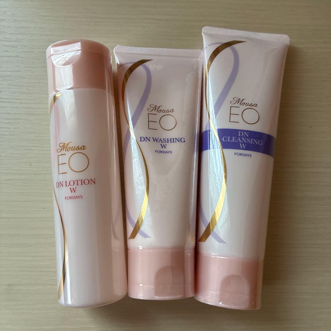 Mousa EO ローション W & ウォッシング W & クレンジング W