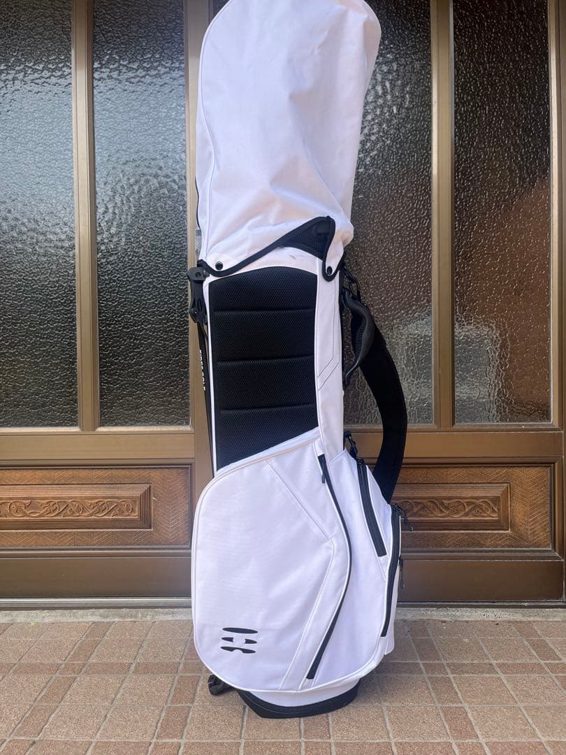 FIDES フィデス　キャディバッグ　ホワイト