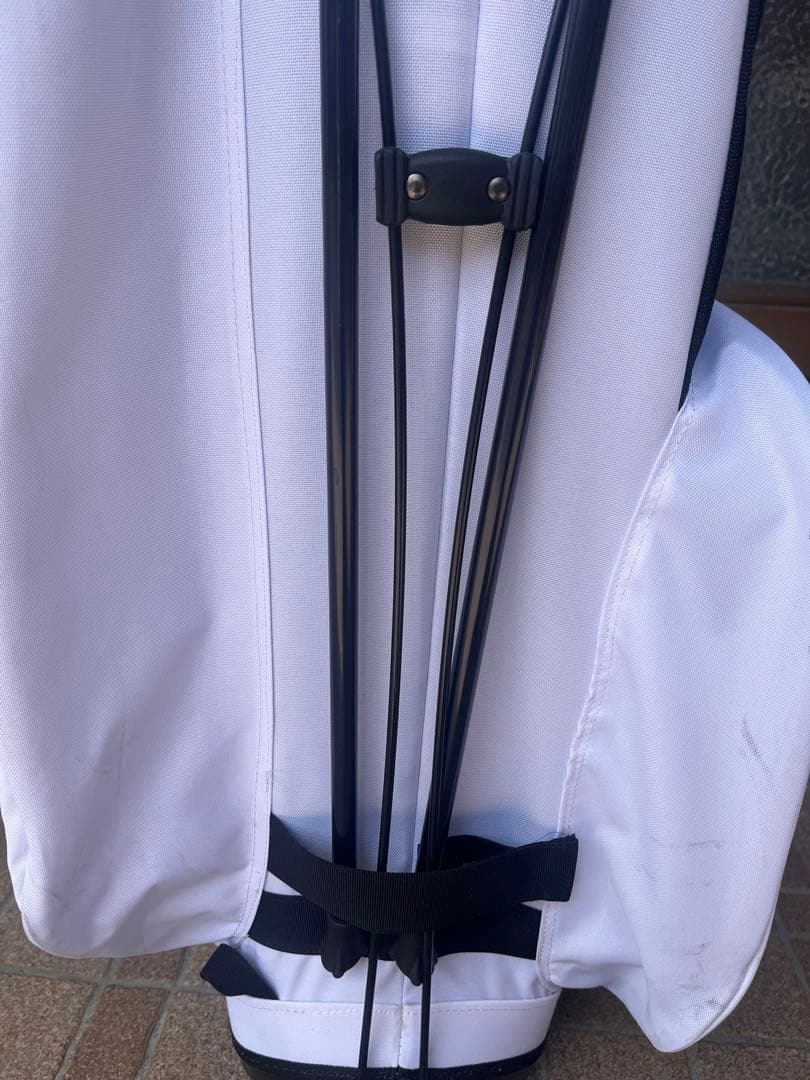 FIDES フィデス　キャディバッグ　ホワイト