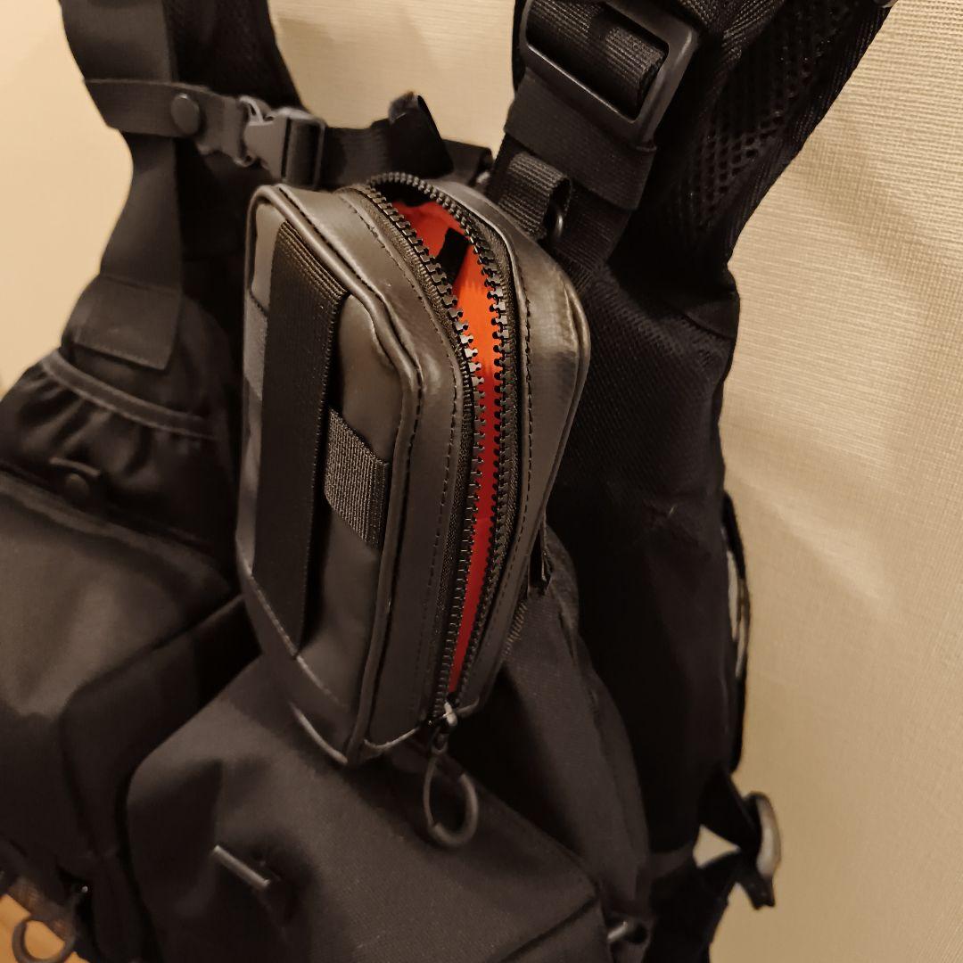 JACKALL バーサタイル ゲームベスト + fimoターポリンポーチ