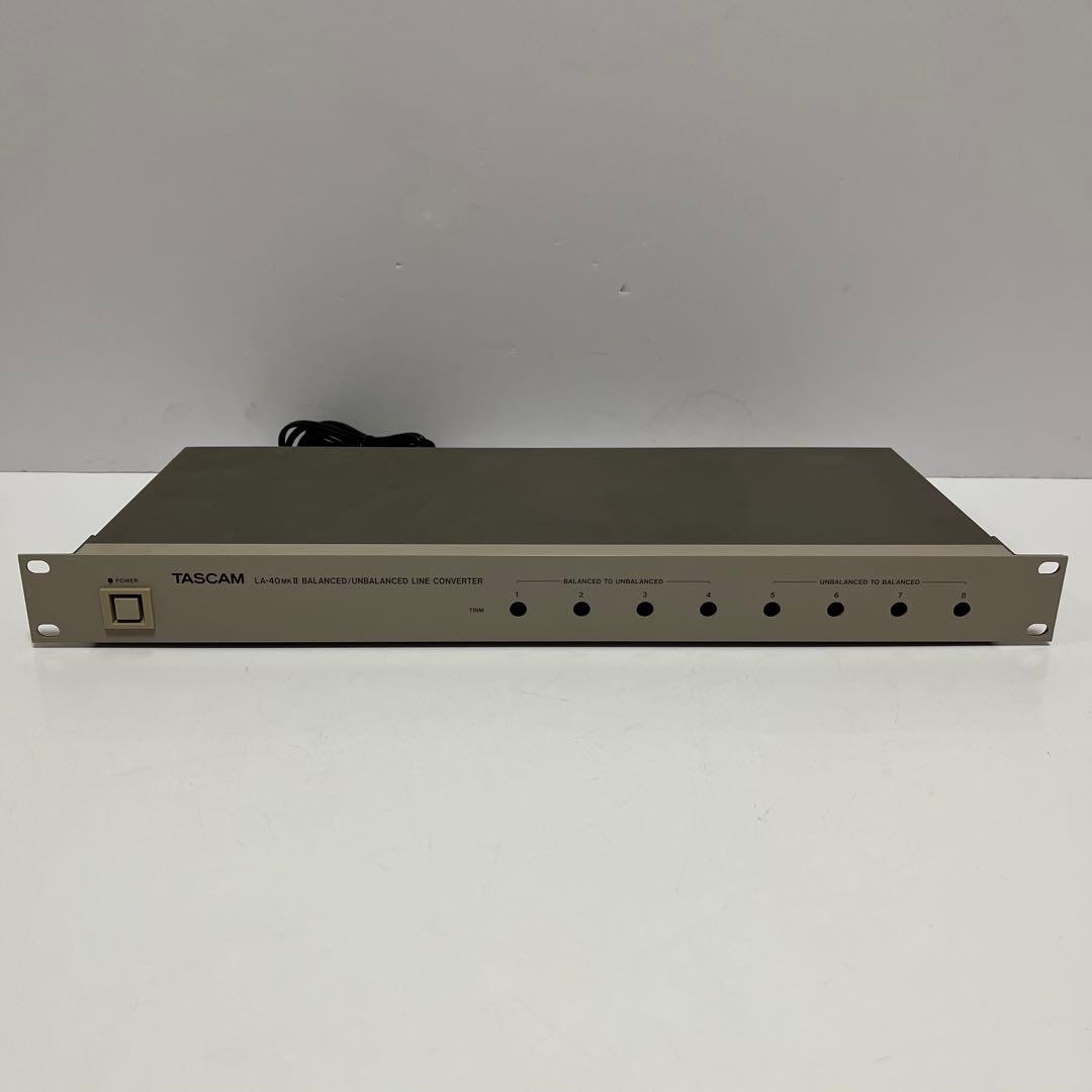 TASCAM LA-40 MK II アンバランス ライン コンバーター