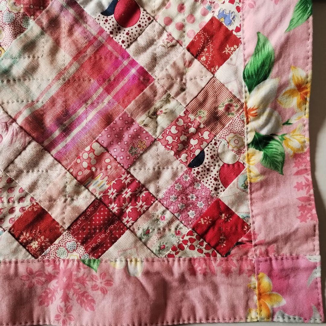 リバーシブルパッチワークキルト（サマーキルト)