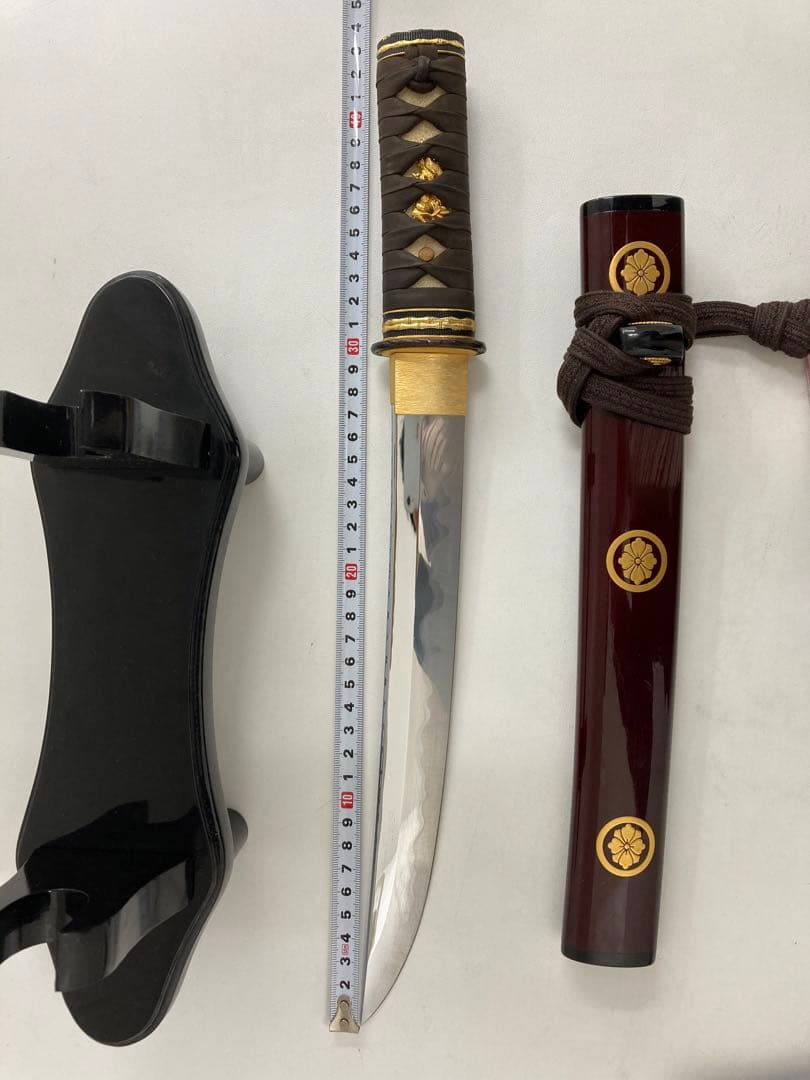 【希少/美品】模造刀　日本刀　KATANA 赤鞘付き 30cm