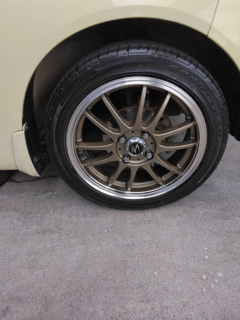 15インチタイヤ ホイール4本セット グッドイヤー165/55r15　軽自動車