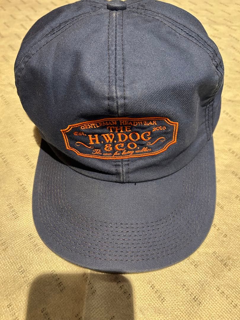 H.W.DOG & CO. トラッカーキャップ ネイビー