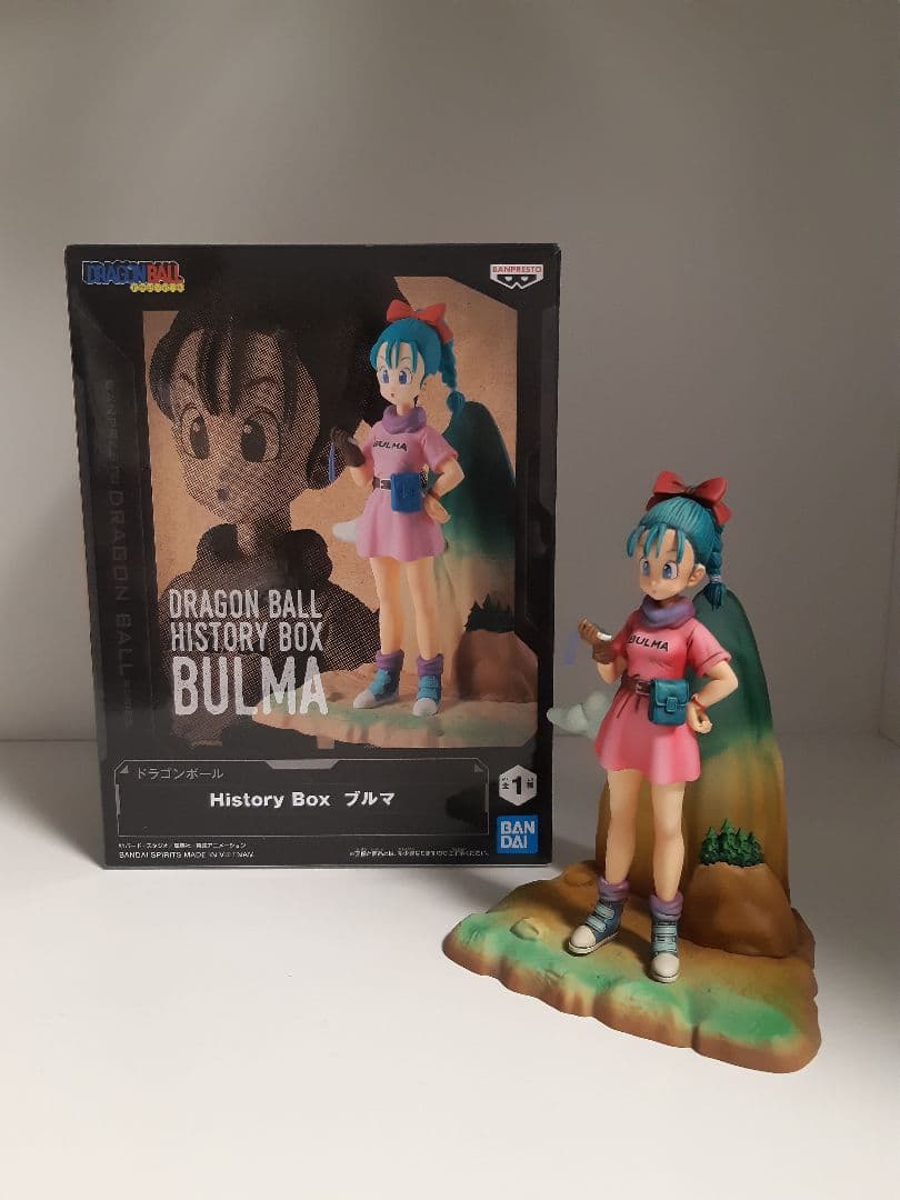 ドラゴンボールヒストリーボックス　ブルマ　リペイント