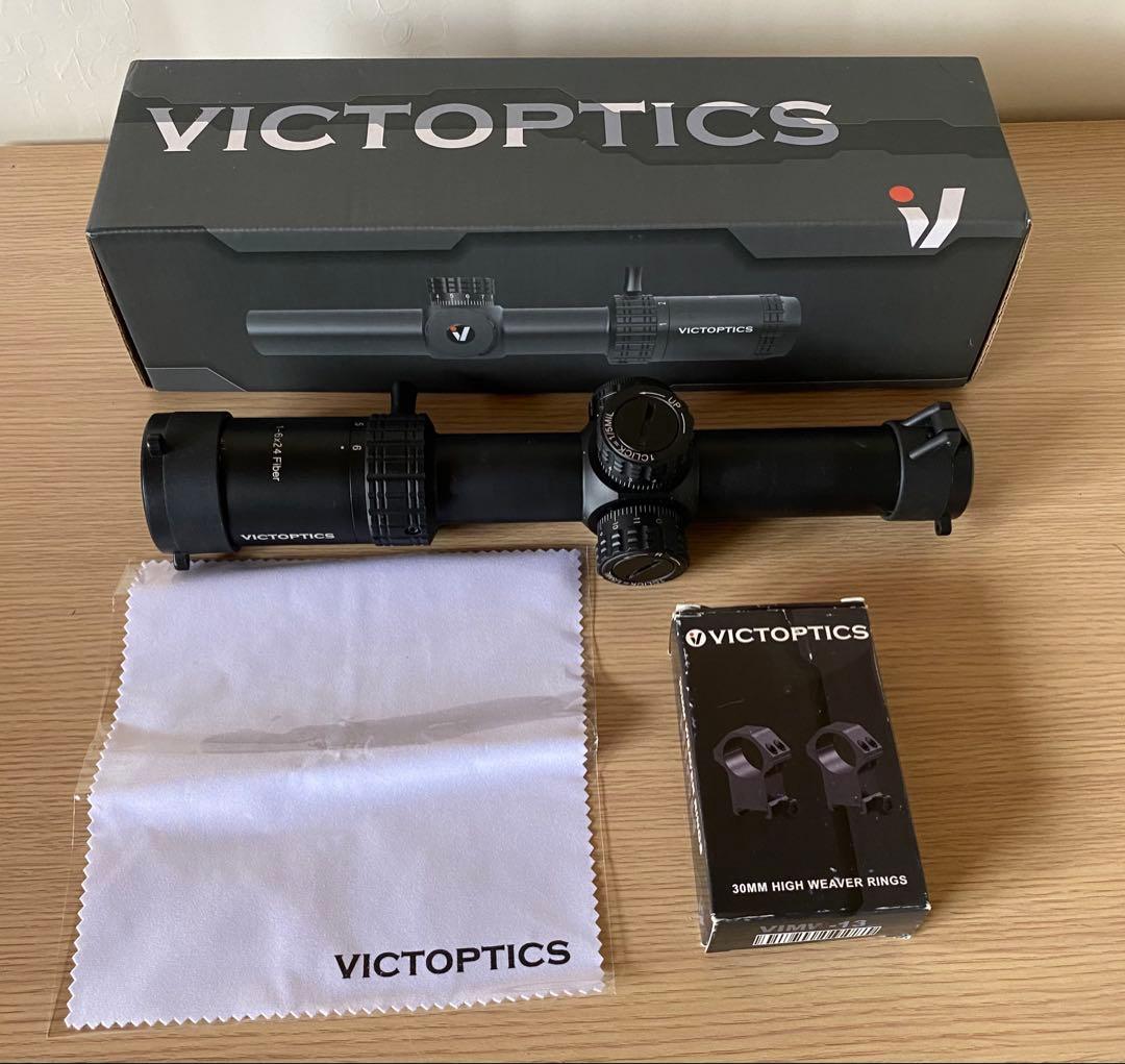 VICTOPTICS S6 1-6x24i Fiber ライフルスコープ
