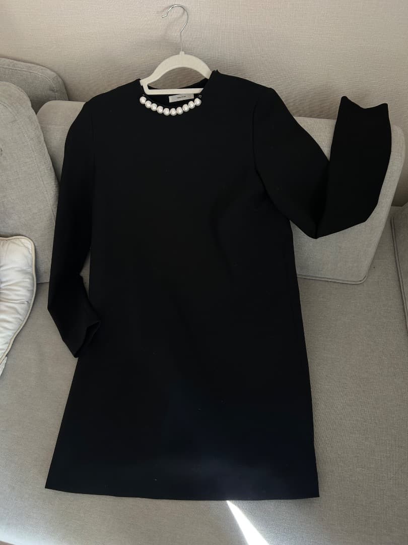Yoko Chan ブラック膝丈ワンピースM〜Lサイズ