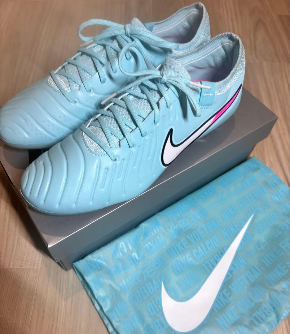 NIKE ナイキ ティエンポレジェンド10 エリート FG 27cm 水色