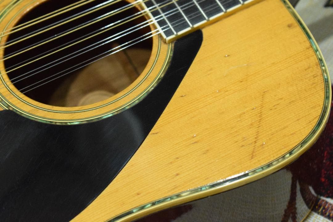 YAMAHA 国産 FG12-350 12弦アコースティックギター 演奏性良好！