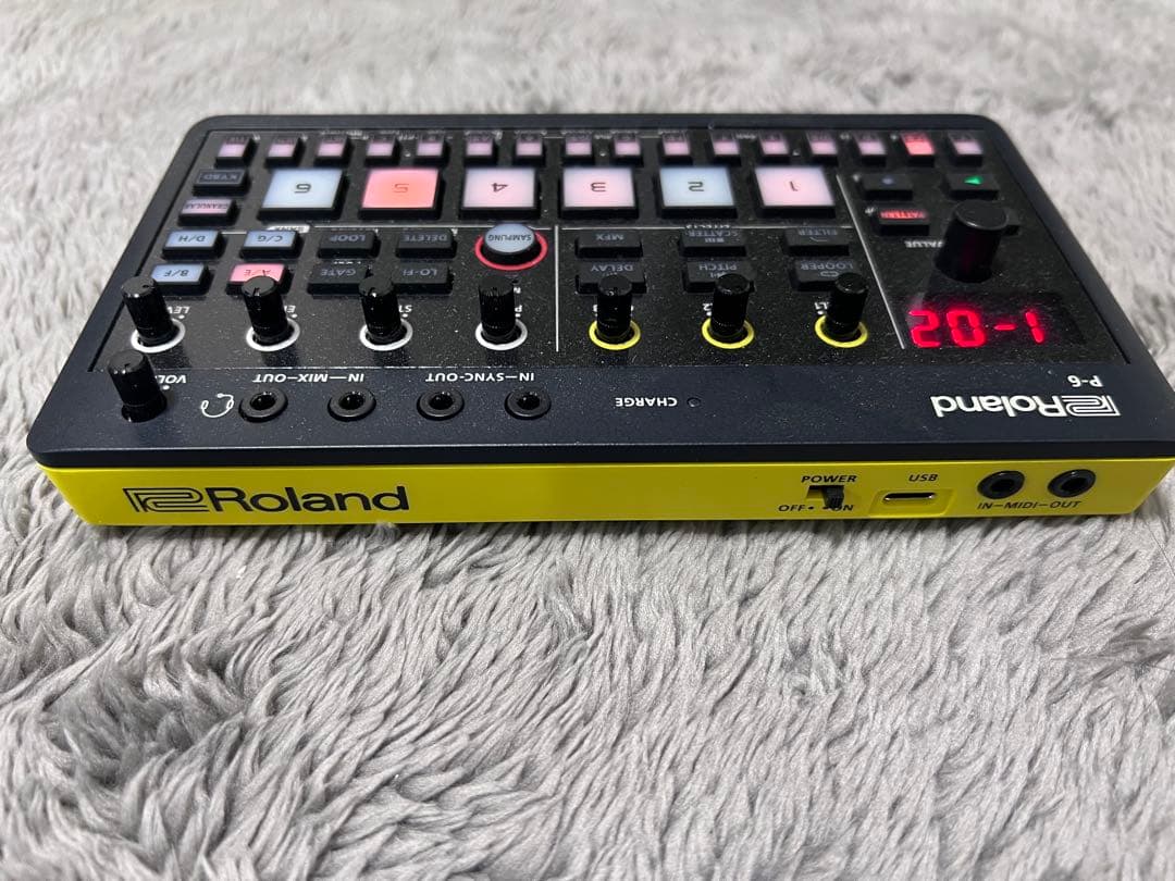 DJ機材 Roland AIRA Compact P-6 CREATIVE SAMPLER