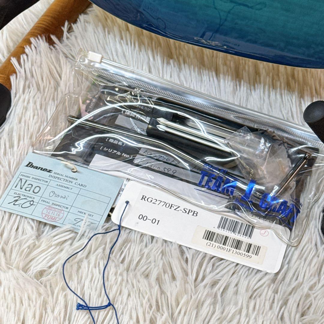 美品！IBANEZ Prestige RG2770FZ SPB 生産終了モデル