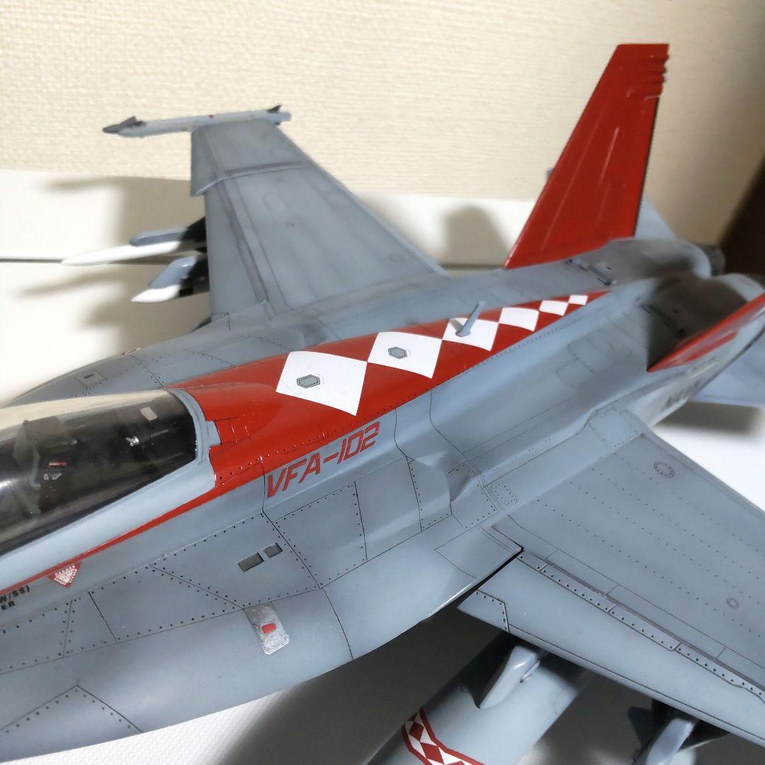 戦闘機プラモデル完成品ハセガワ1/48F-18スーパーホーネット