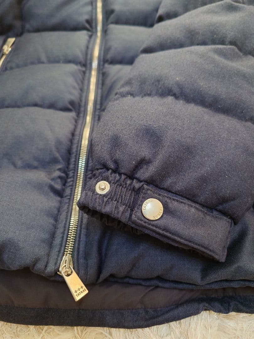 TATRAS （タトラス ）メンズ ウール ダウンジャケット 3サイズ紺色正規品