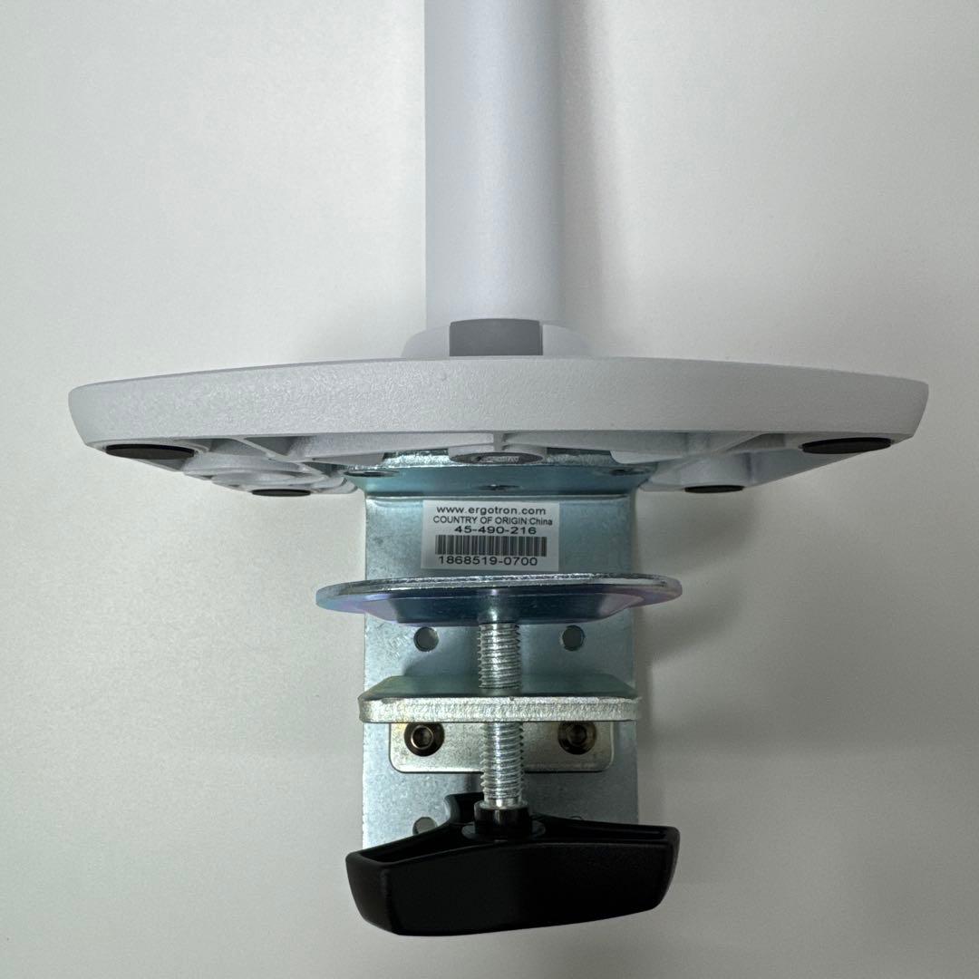 【新品未使用】エルゴトロン　LX ホワイト　モニターアーム