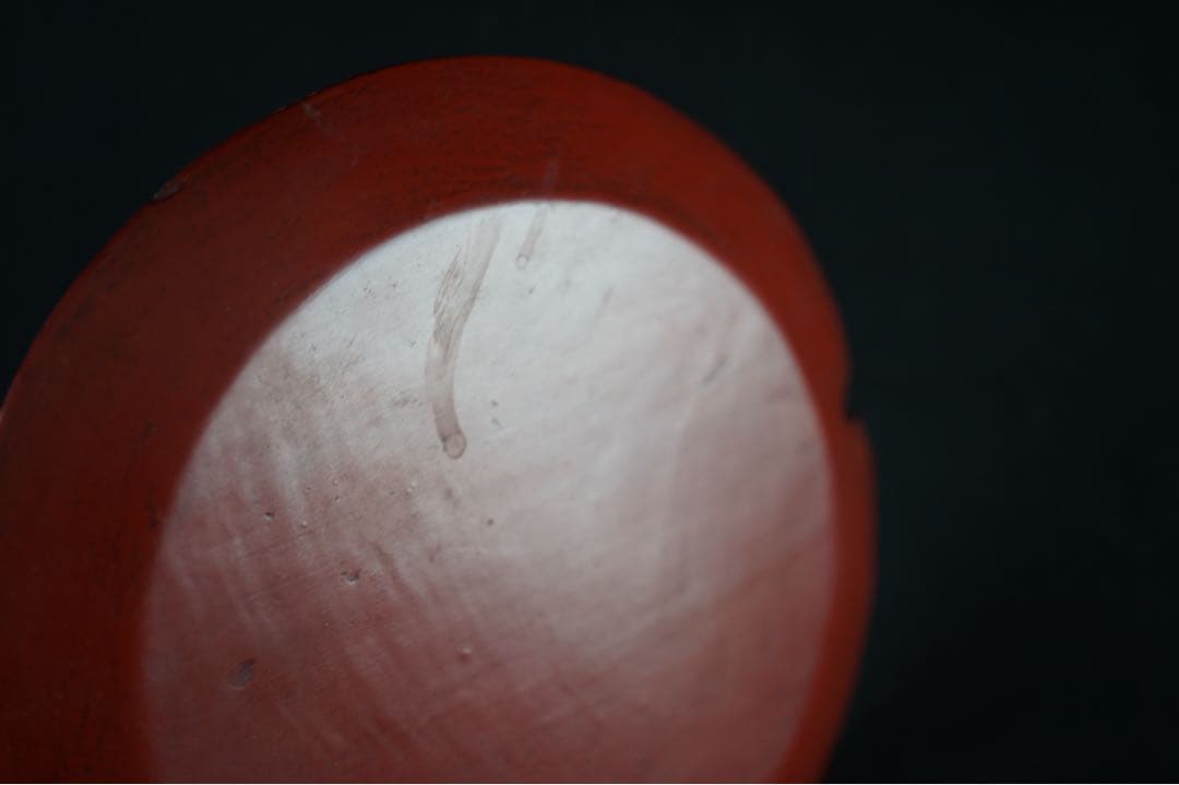 李朝 蓋物 朱漆塗 手桶 骨董 朝鮮古美術 時代物