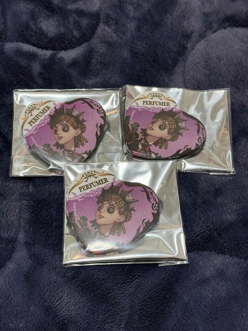 第五人格 スイパラ バトラーズカフェ 調香師 ウィラ ハート缶バッジ ハロウィン