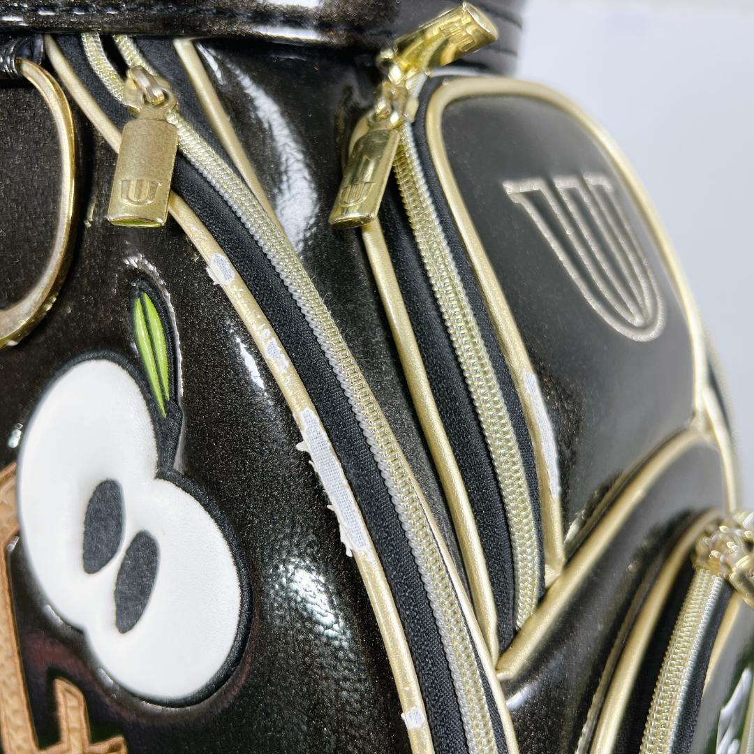 MU SPORTS ミエコ ウエサコ ゴルフ キャディバッグ キャスター付