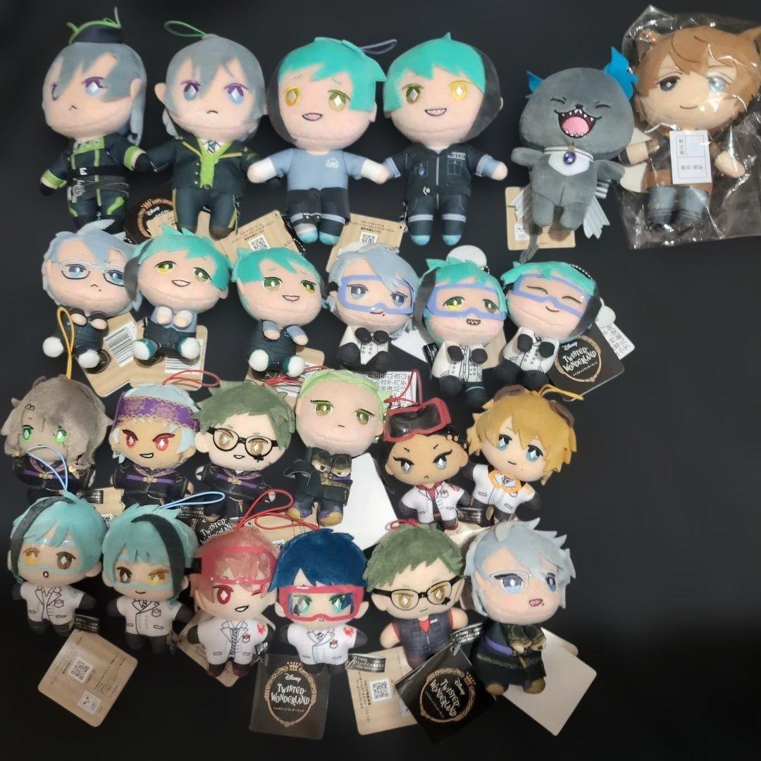 ツイステ　ぬいぐるみ バッグ　バスタオル　フィギュア 　アクスタ　35個セット