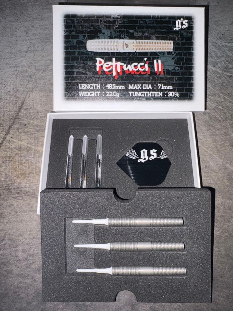 【廃盤】G's DARTS Petrucci II ソフト＆スティールセット