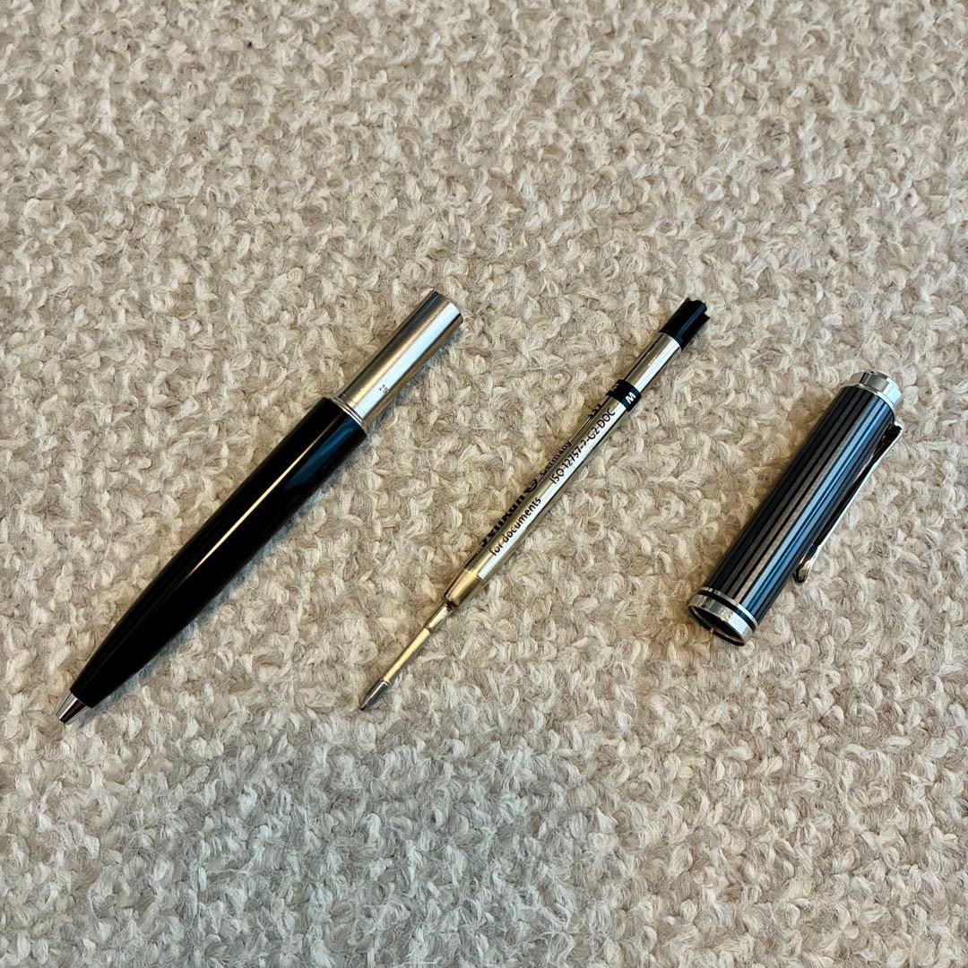 ★値下げ交渉可★ペリカン スーベレーン K605 ボールペン ブラックストライプ