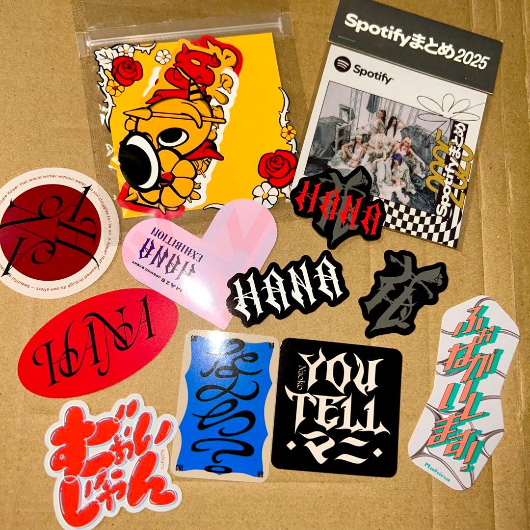 HANA ステッカー 4点 まとめ売り