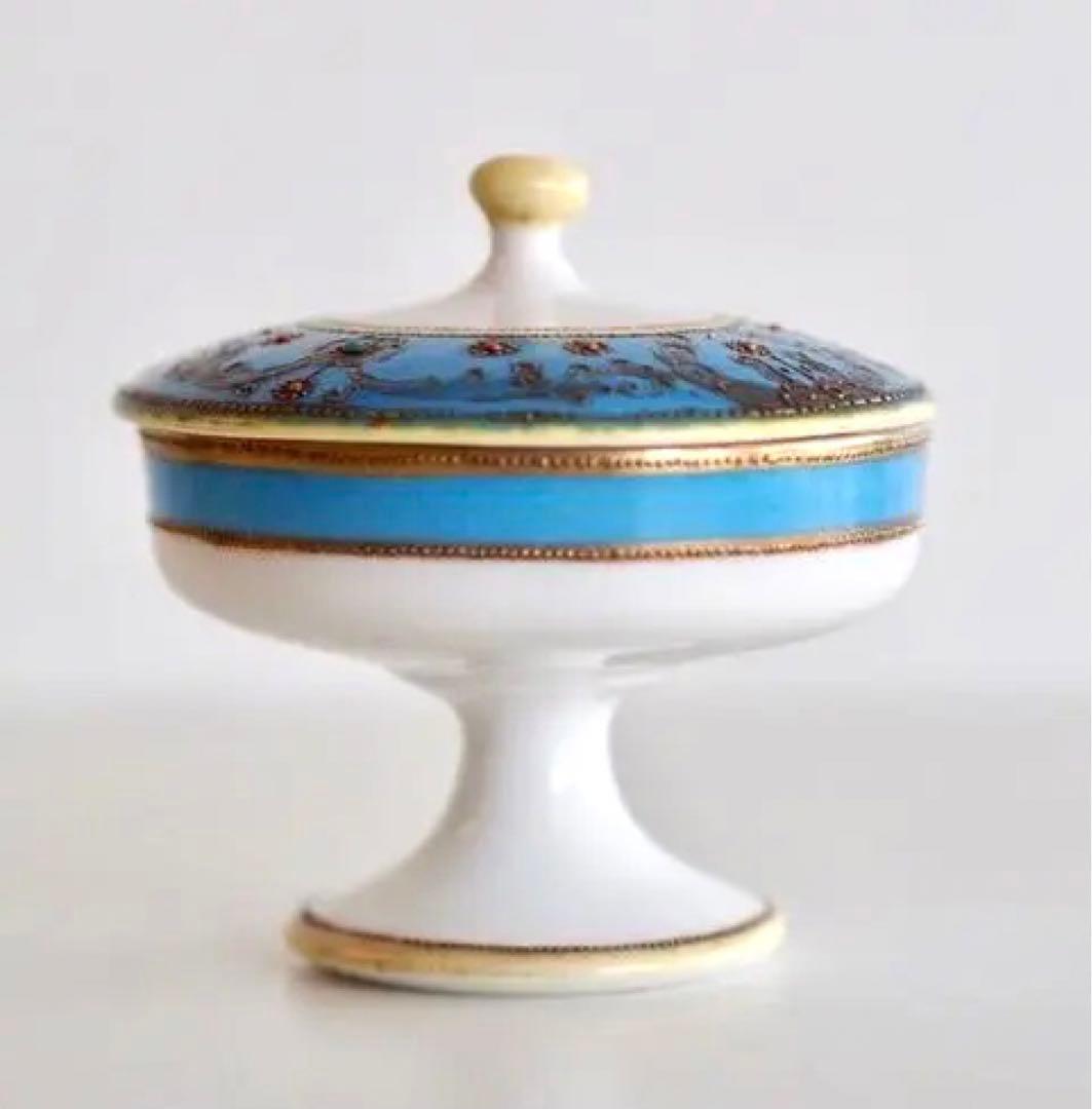 里帰りオールドノリタケ ( Noritake) トリンケットボックス（小）