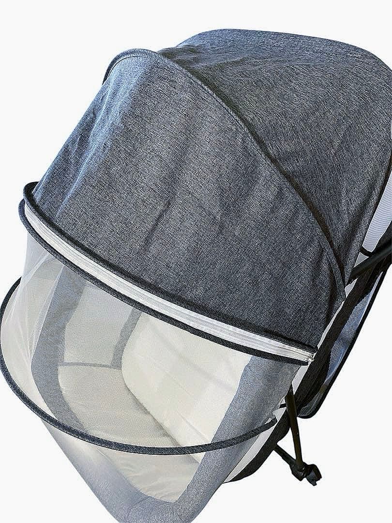 【ほぼ未使用】ベビーベッド 折りたたみ キャスター付き ゆりかご