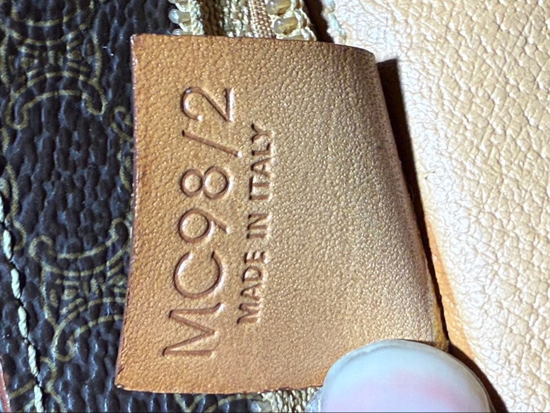 CELINE セリーヌマカダム柄 バケツ型ショルダーバッグヴィンテージ