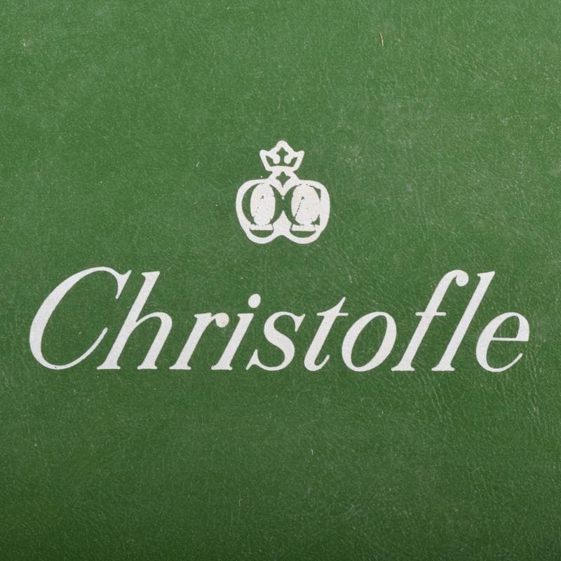 カトラリー　フランス製　クリストフル　フォーク　6点　箱付　V　7015