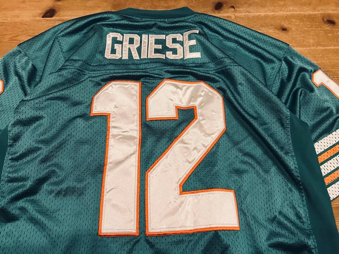 ゲームシャツ 古着 90s Mitchell & Ness マイアミ NFL