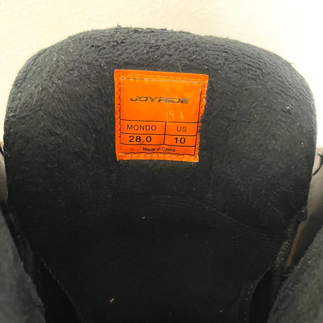 【極美品】JOY RIDE BOA スノボブーツ ブラック 28cm TGF