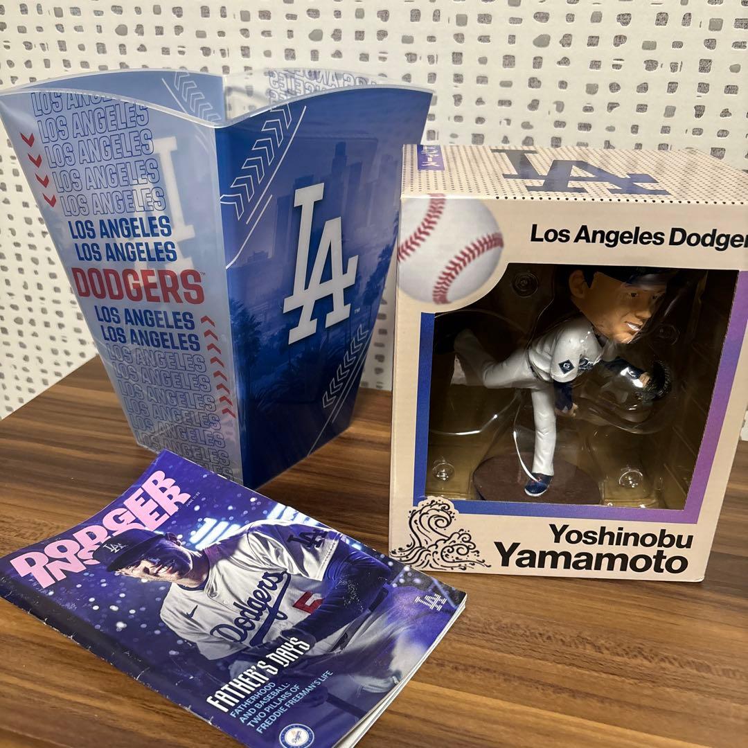 山本由伸　ボブルヘッド他3点セット