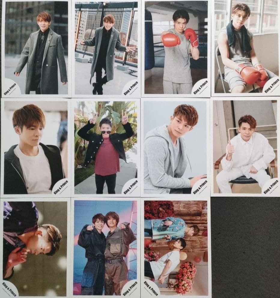 岸優太 King&Prince キンプリ 公式写真 ① Jロゴ ソロ 混合