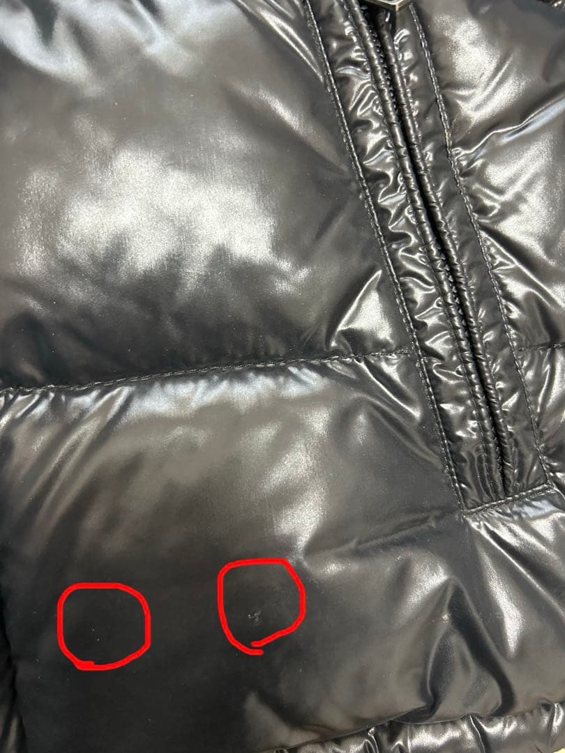 miyako 　MONCLER モンクレール　ブラック ダウンジャケット