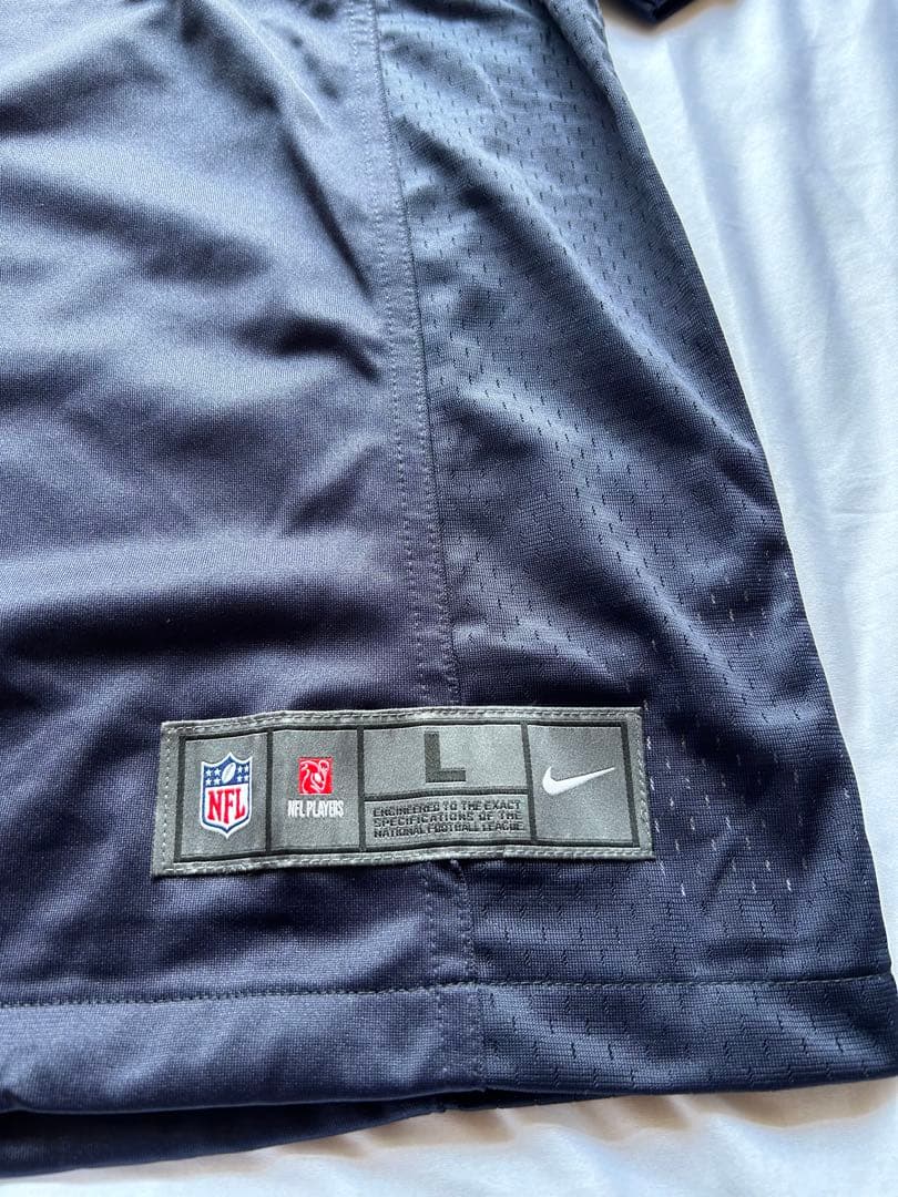 値下げ 新品未使用 NFL L ベアーズ ジャスティンフィールズ ゲームジャージ