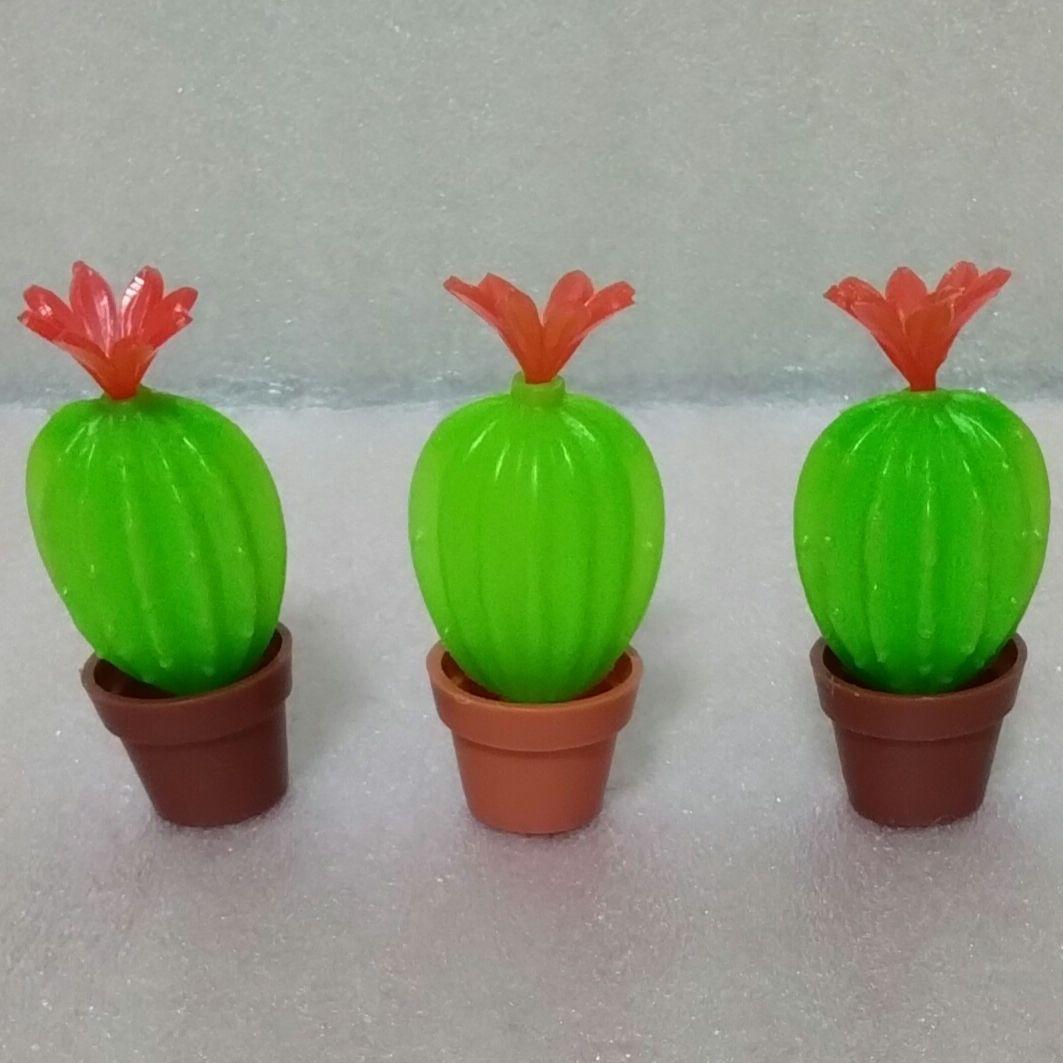 グリコ　おまけ　昭和　サボテン