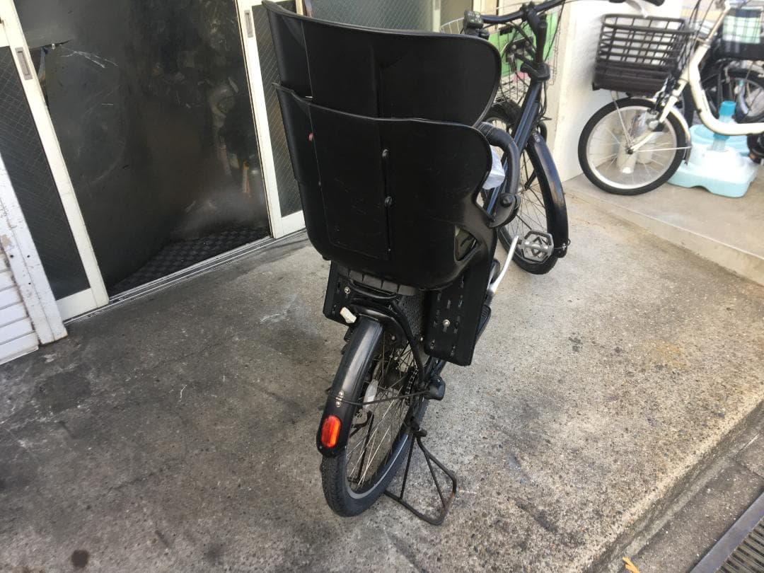 地域限定送料無料　ハイディ　12,3AH　子供乗せ　黒　神戸市　電動自転車